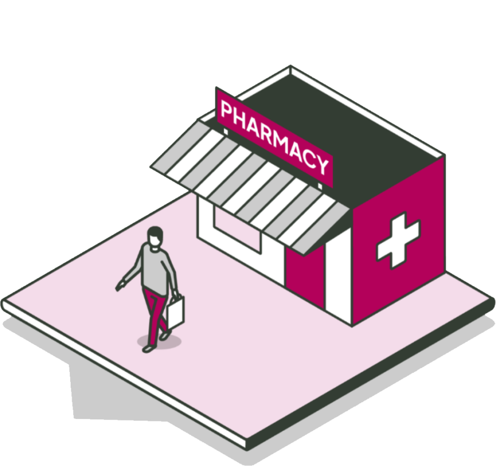 Pharmacy engagement services supporting medication access, prescription fulfillment, and patient support programs